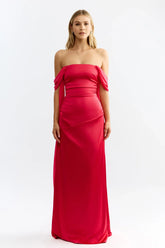 Hattie Dress - Raspberry